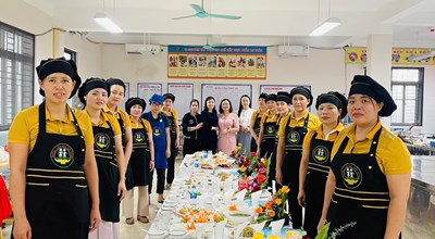Hội thi nhân viên nuôi dưỡng cấp trường năm học 2025-2026