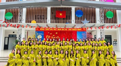 TRƯỜNG MẦM NON HỢP THANH TỔ CHỨC MÍT TINH KỶ NIỆM NGÀY QUỐC TẾ PHỤ NỮ