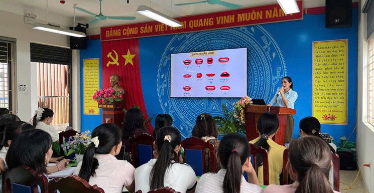 TRƯỜNG MẦM NON MỸ ĐỨC B TỔ CHỨC BỒI DƯỠNG CHUYÊN MÔN HÈ 2026