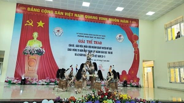 GIẢI THỂ THAO CÁN BỘ, GIÁO VIÊN, NHÂN VIÊN NGÀNH GIÁO DỤC VÀ ĐÀO TẠO HUYỆN MỸ ĐỨC