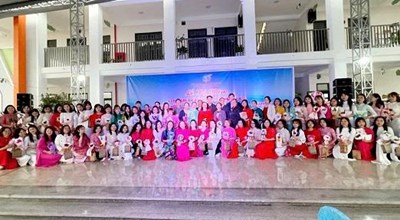 Lễ kỷ niệm 115 ngày Quôc tế phụ nữ 8/3 của trường mầm non Hợp Thanh