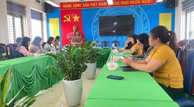 PHÒNG GIÁO DỤC VÀ ĐÀO TẠO KIỂM TRA, ĐÁNH GIÁ CHẤT LƯỢNG GIÁO DỤC TẠI TRƯỜNG MẦM NON HỢP THANH