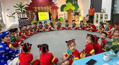 HỘI THI GIÁO VIÊN VÀ NHÂN VIÊN NUÔI DƯỠNG GIỎI - BẾP ĂN AN TOÀN TRƯỜNG MẦM NON HỢP THANH