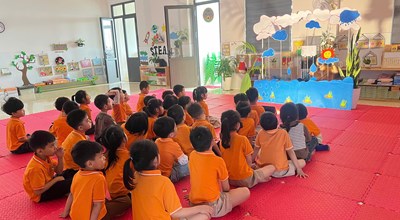 LQVH Kể chuyện Giọt nước tí xíu của các bạn lớp 5TA1