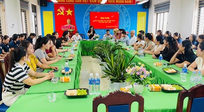 TRƯỜNG MẦM NON HỢP THANH TỔ CHỨC HỌP PHỤ HUYNH ĐẦU NĂM HỌC