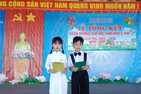 Dẫn chương trình tổng kết năm học 2025 2026