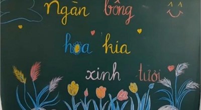 Hoat dong chao mung ngay 8/3 lớp A4