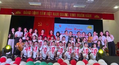 Hội thi Bé với trái bóng tròn năm học 2024-2025